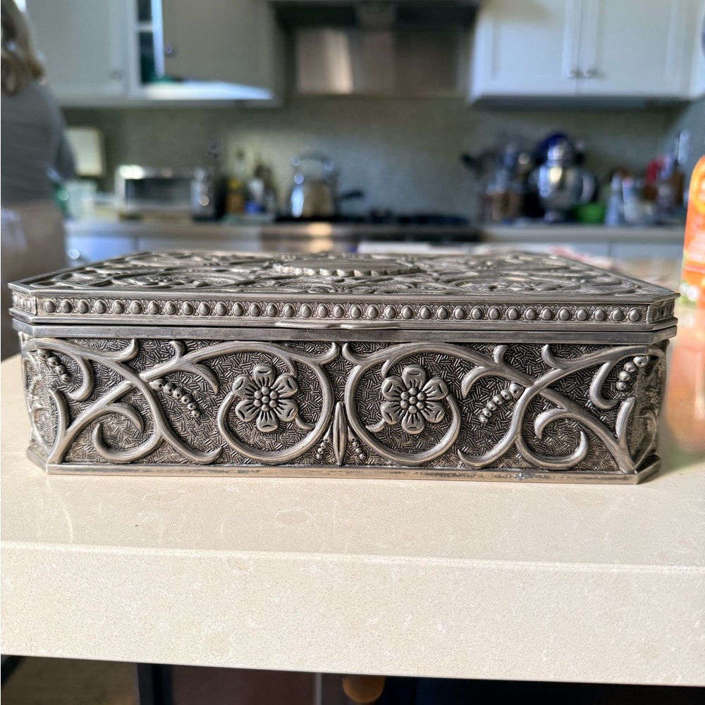 Godinger Silver Plated Jewelry Box View 2